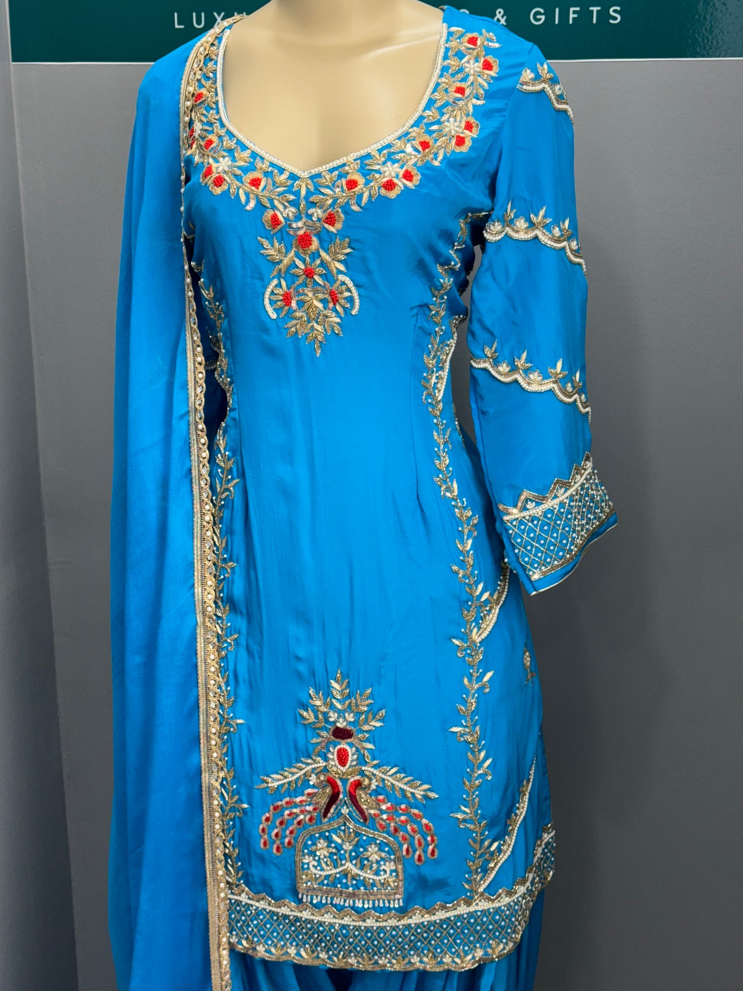 Handwork Salwar Suit- AK3536-0926