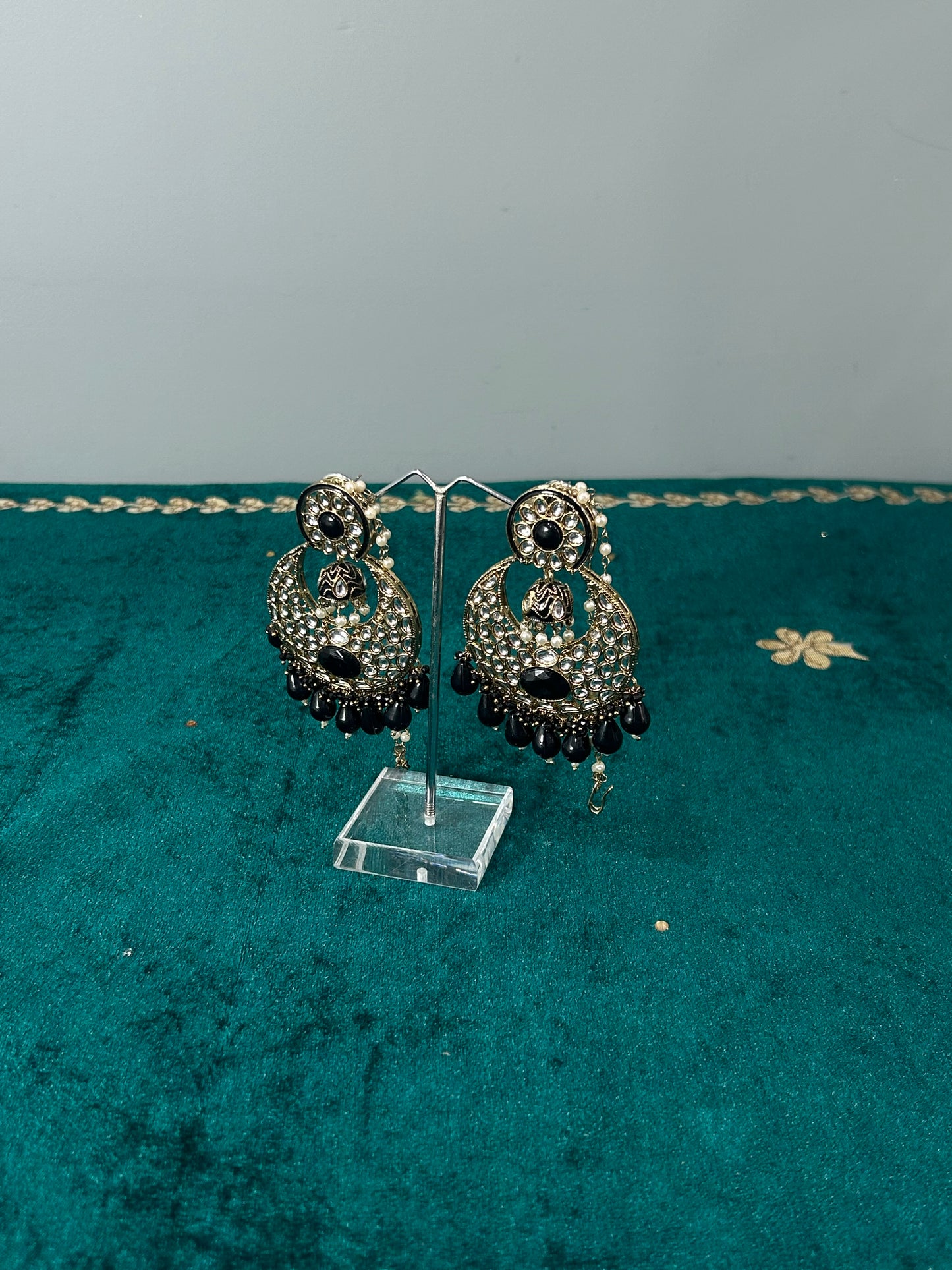 Black Sahara Earrings