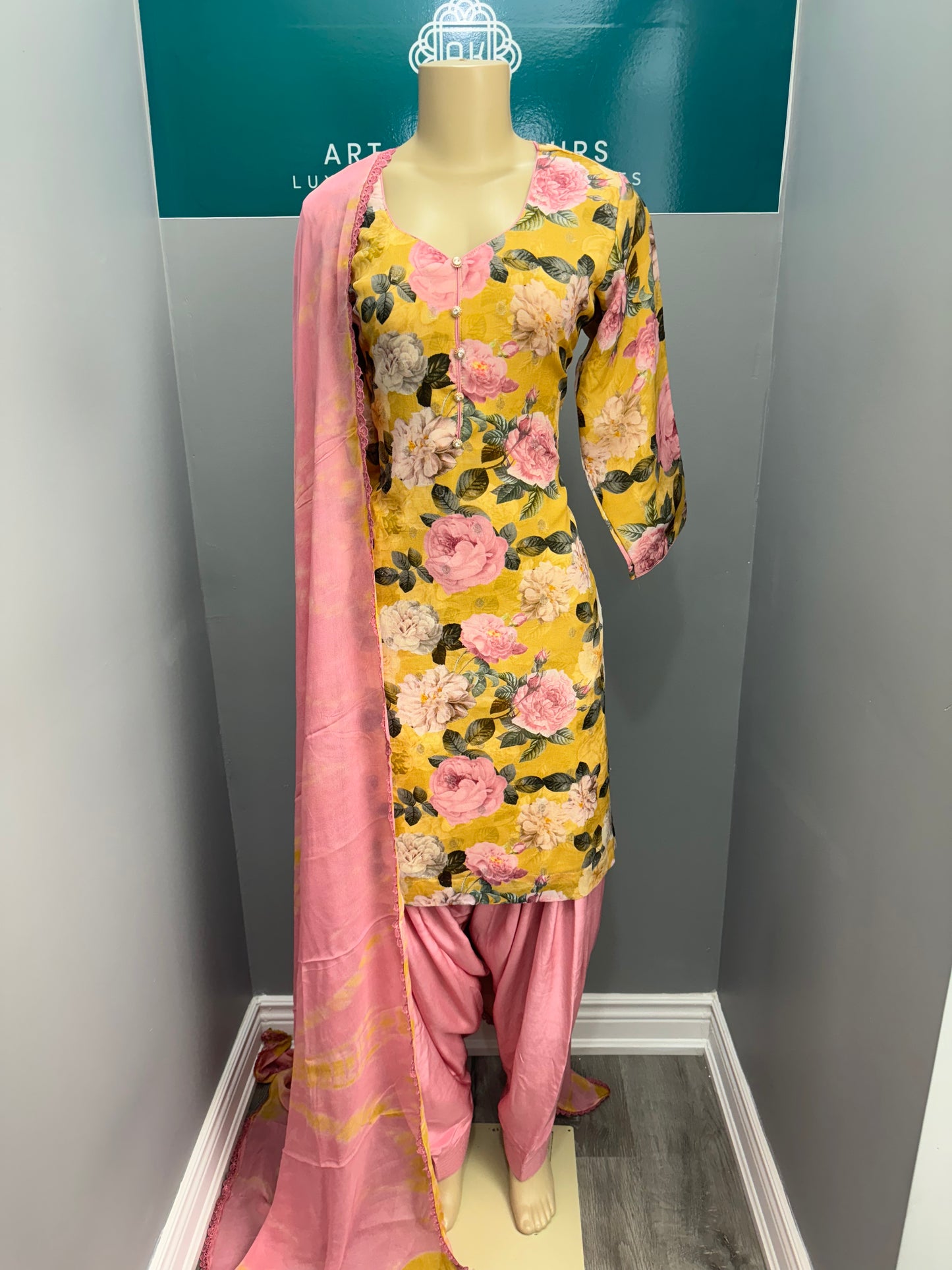 Printed Chinon Salwar Suit