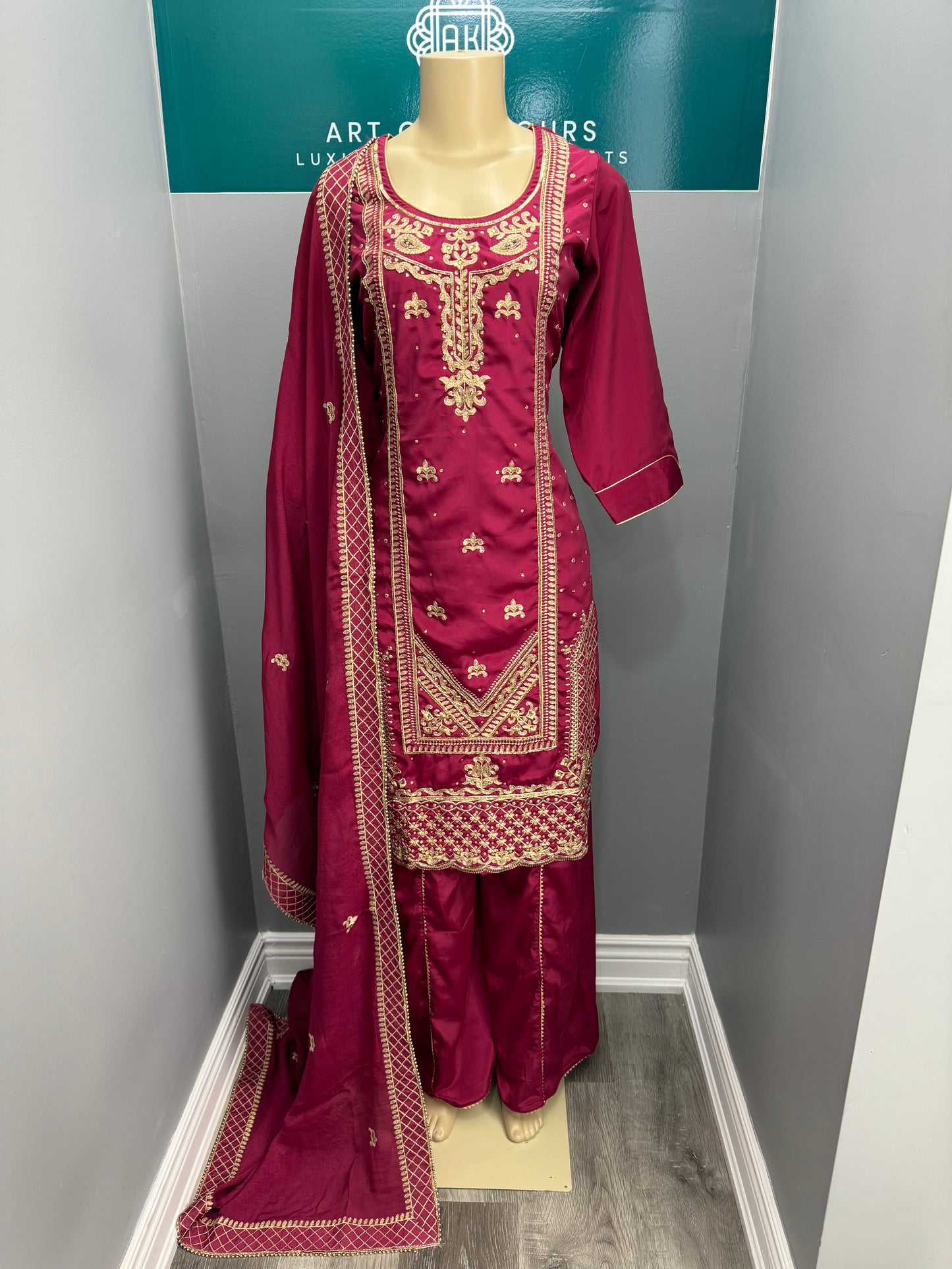 Embroidery Sharara Suit