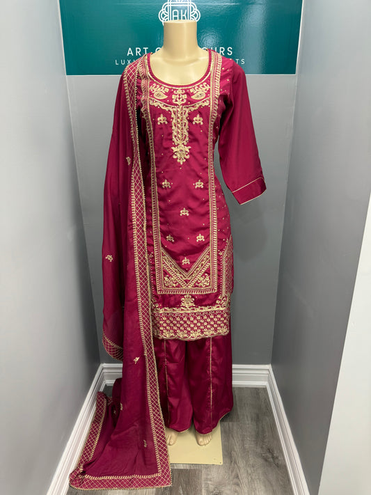 Embroidery Sharara Suit