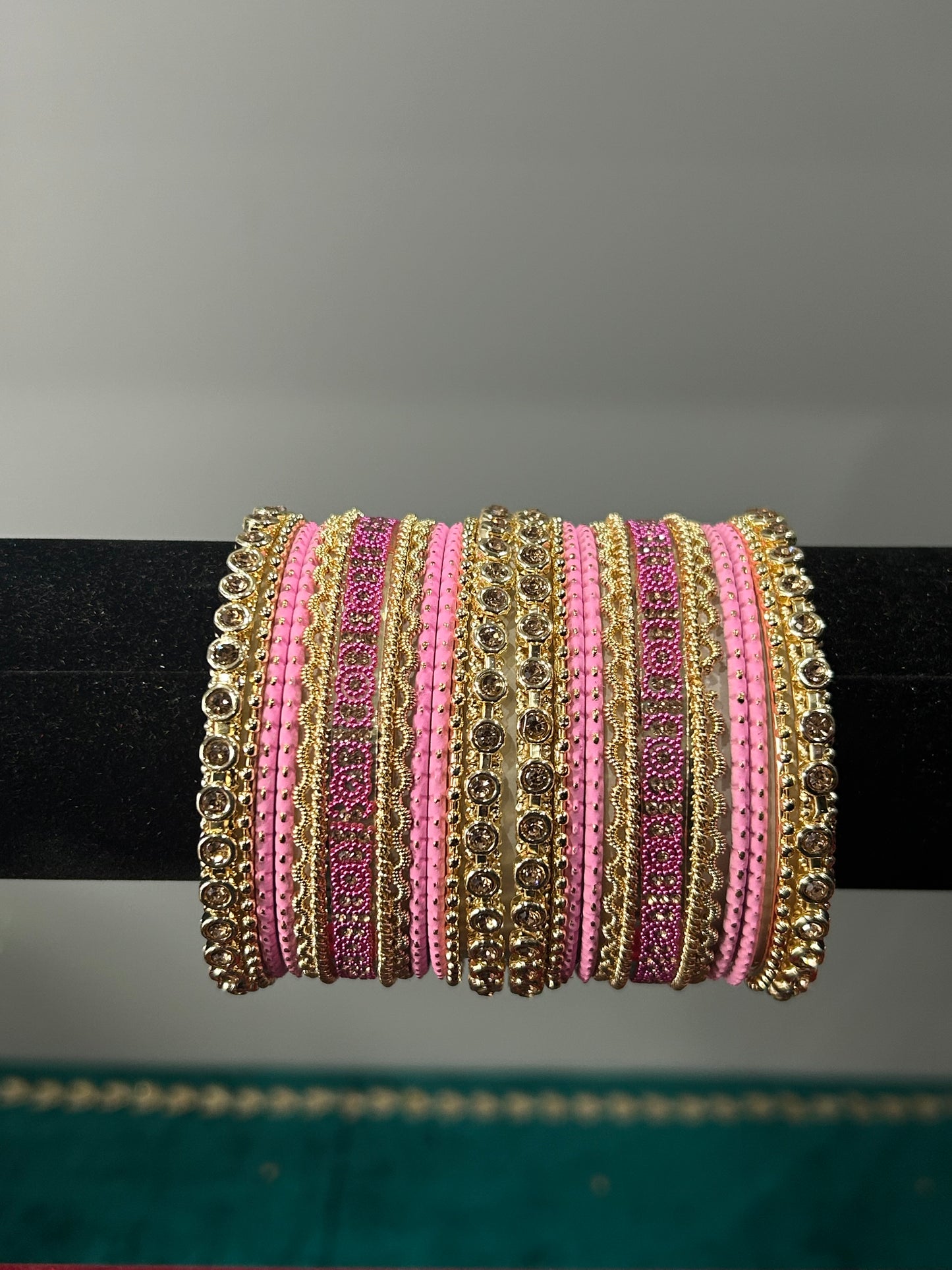 Lavender Gold Noor Bangles