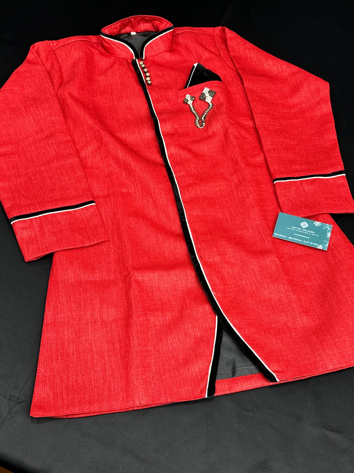Ashok Kurta Style Jacket Set