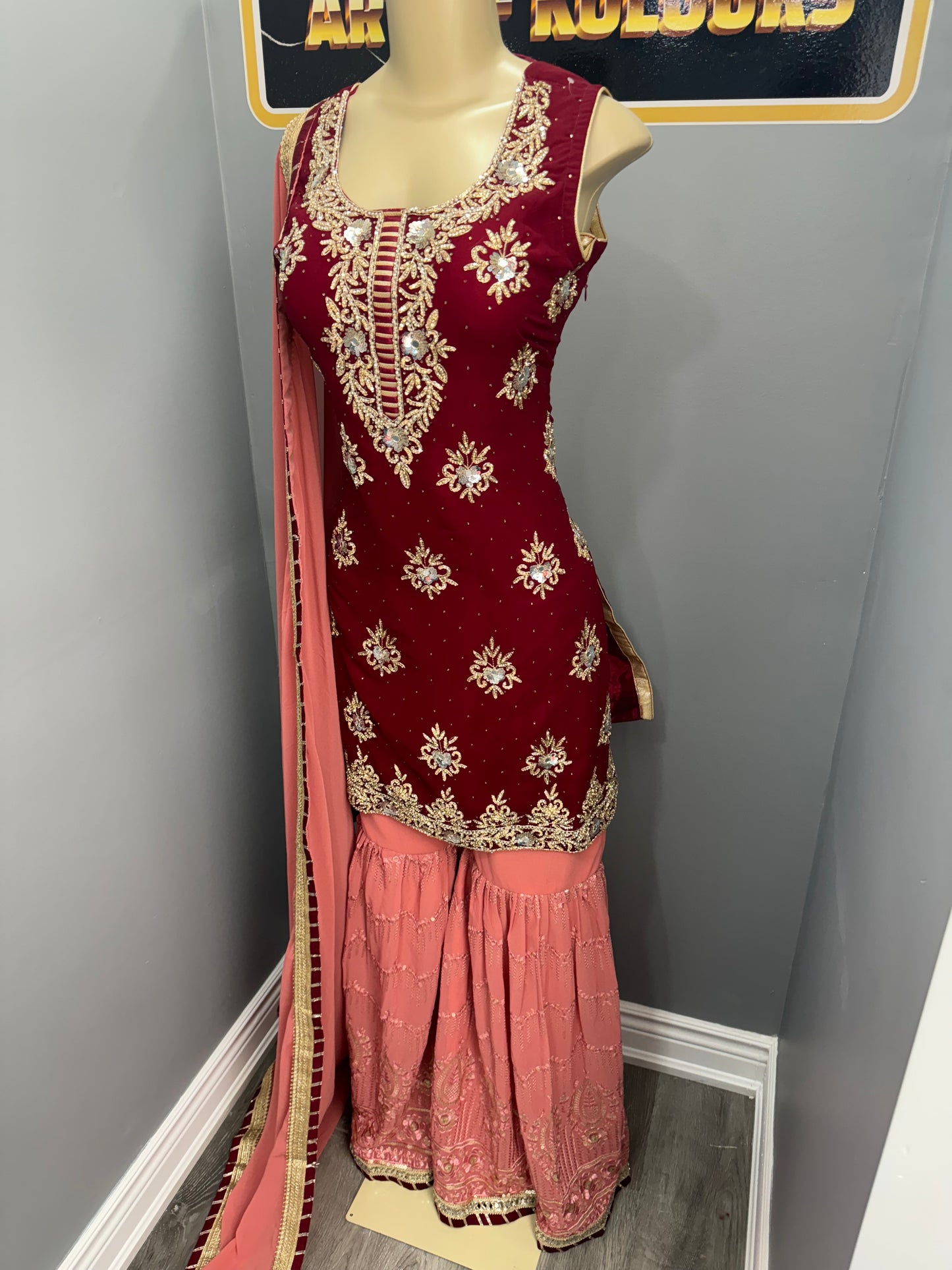 Jeeto Readymade Gharara Suit