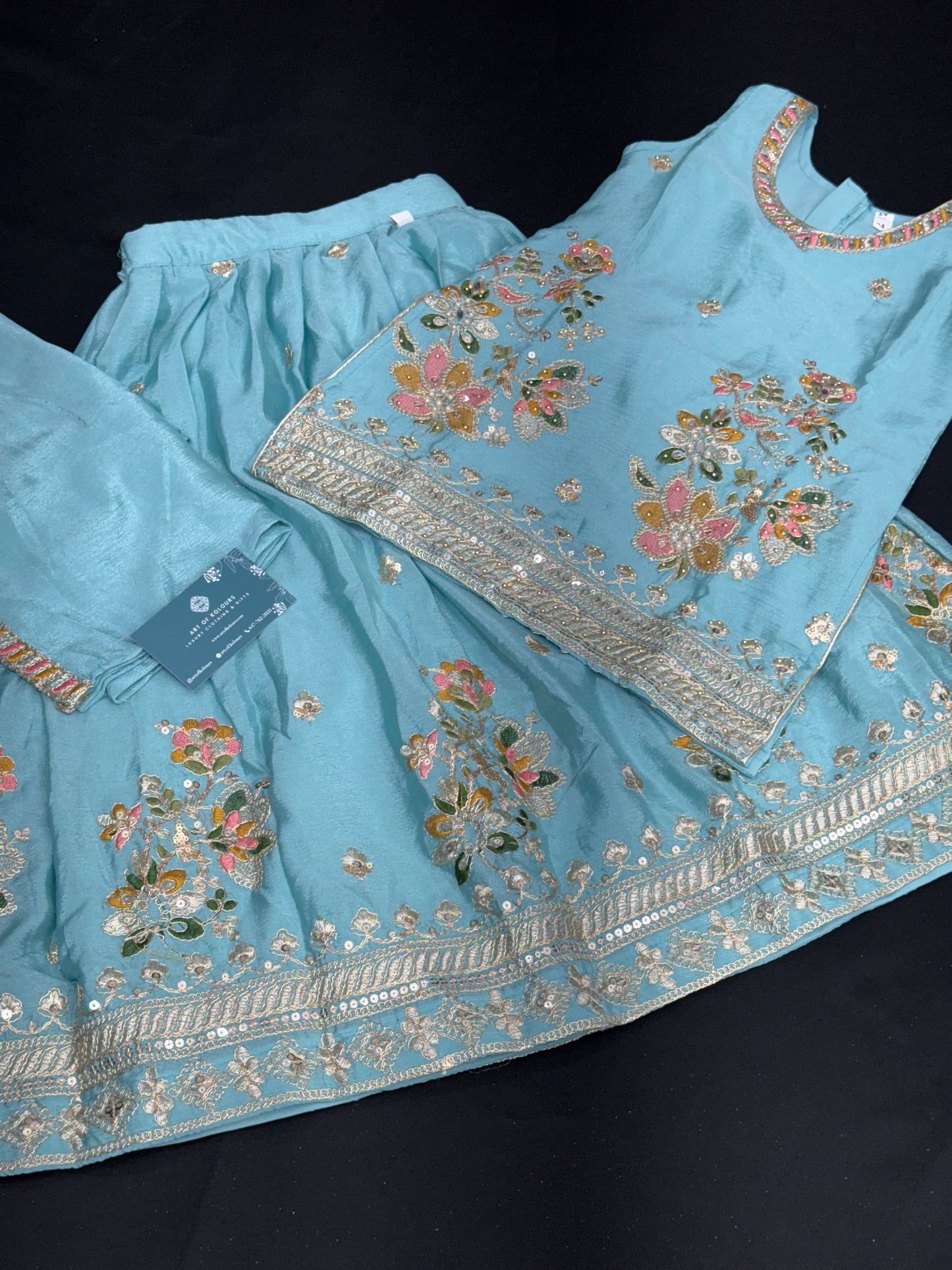 Jugni Kids Lehenga