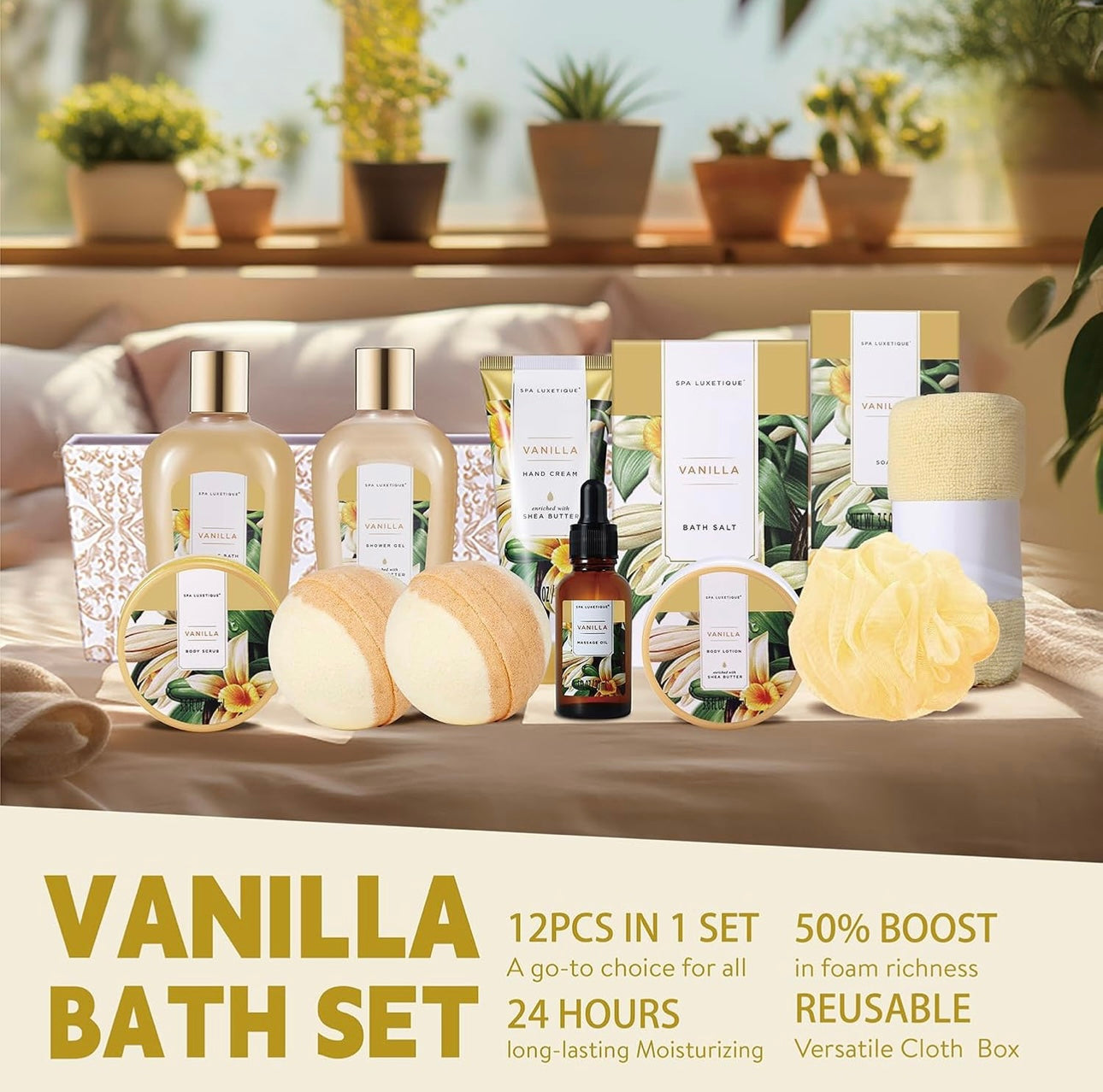 Spa Luxetique Vanilla Gift Set