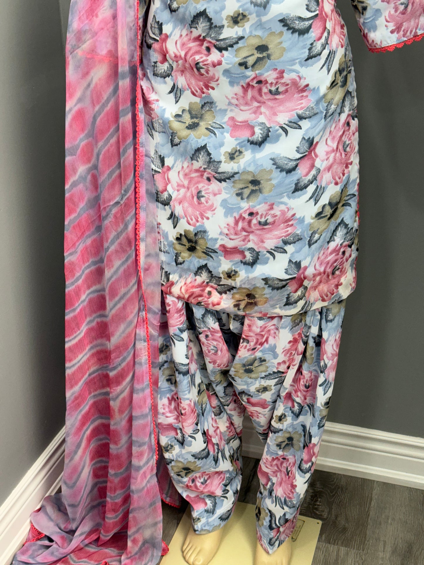 Printed Georgette Salwar Suit