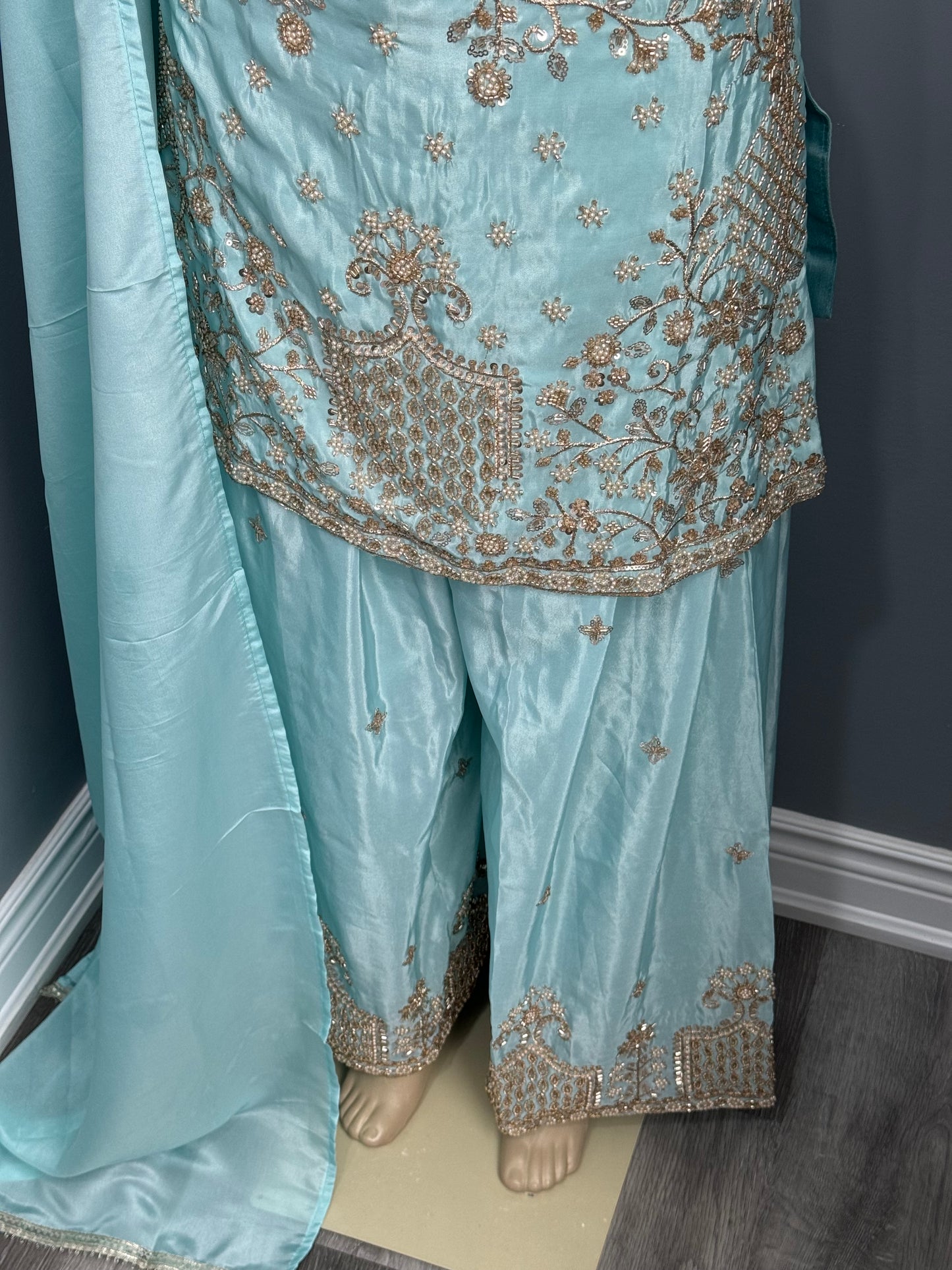 Readymade Sharara Suit- AK5758-0926