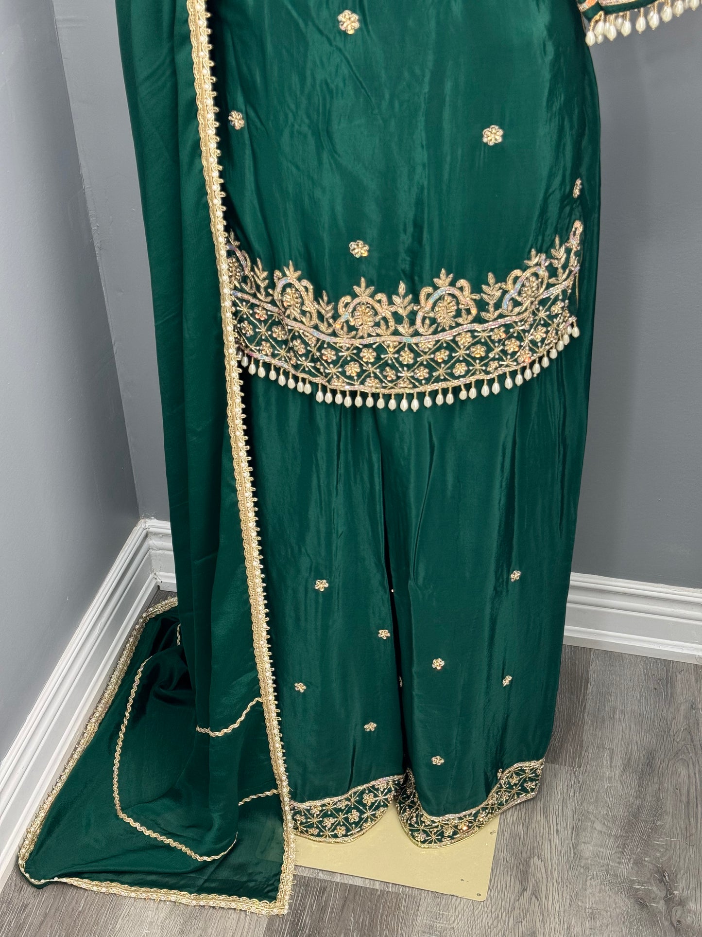 Handwork Sharara Suit-AK0698