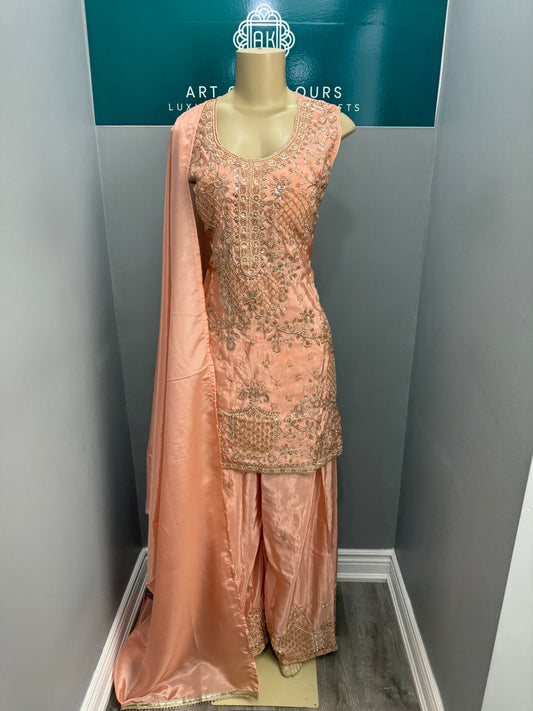 Readymade Sharara Suit- AK5758-0926