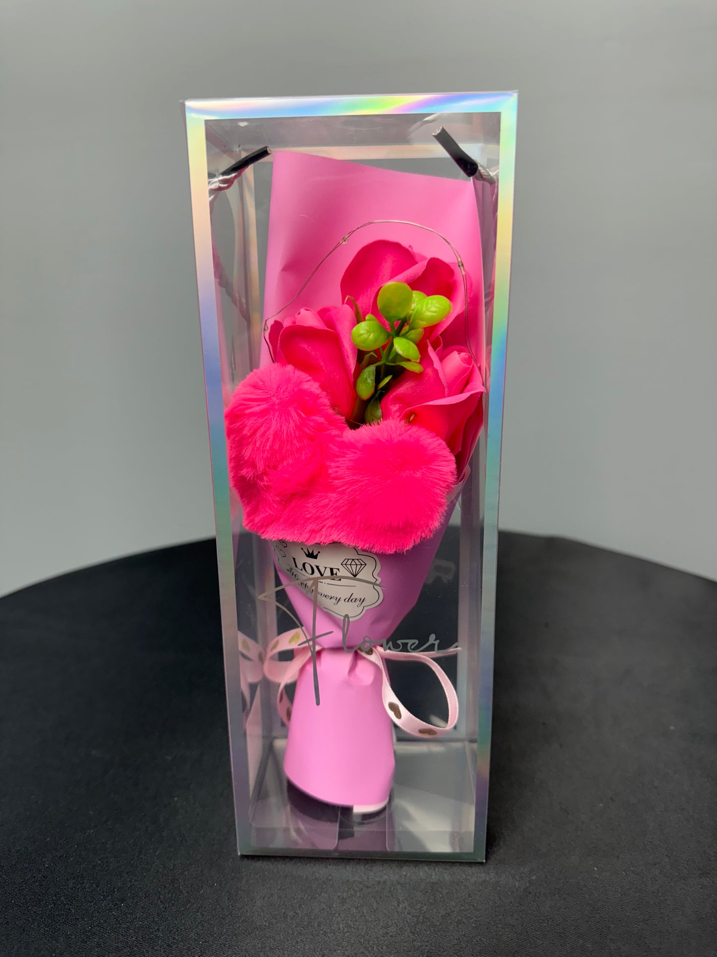 Plush Heart Bouquets