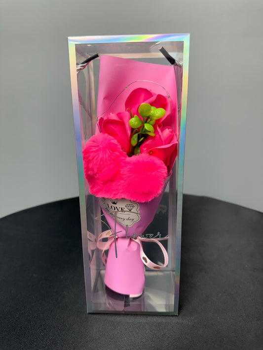 Plush Heart Bouquets