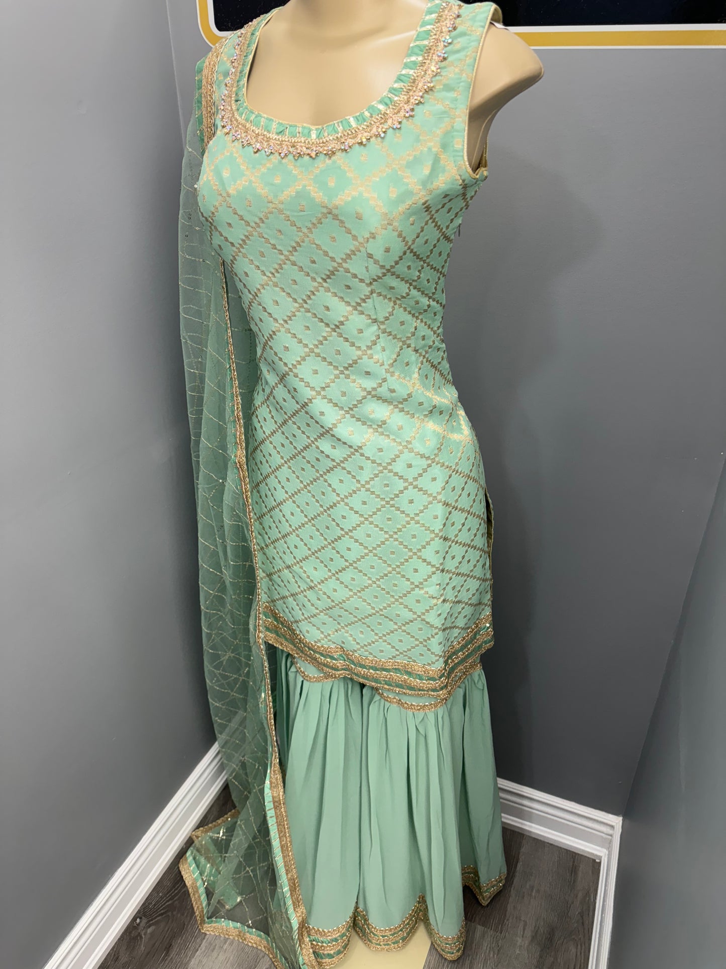 Shabnam Readymade Gharara Suit