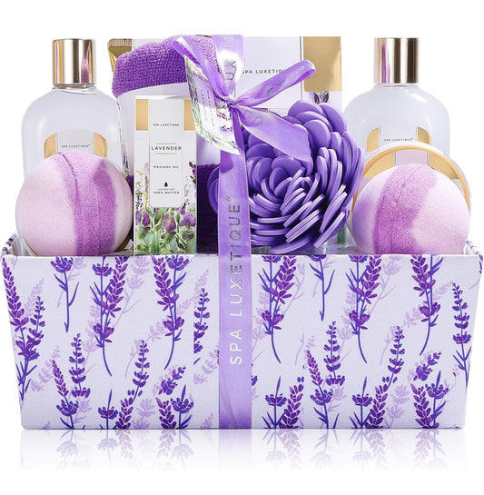 Spa Luxeitque Lavender Gift Set
