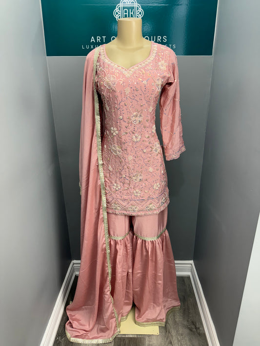 Readymade Gharara Suit- AK101205-26