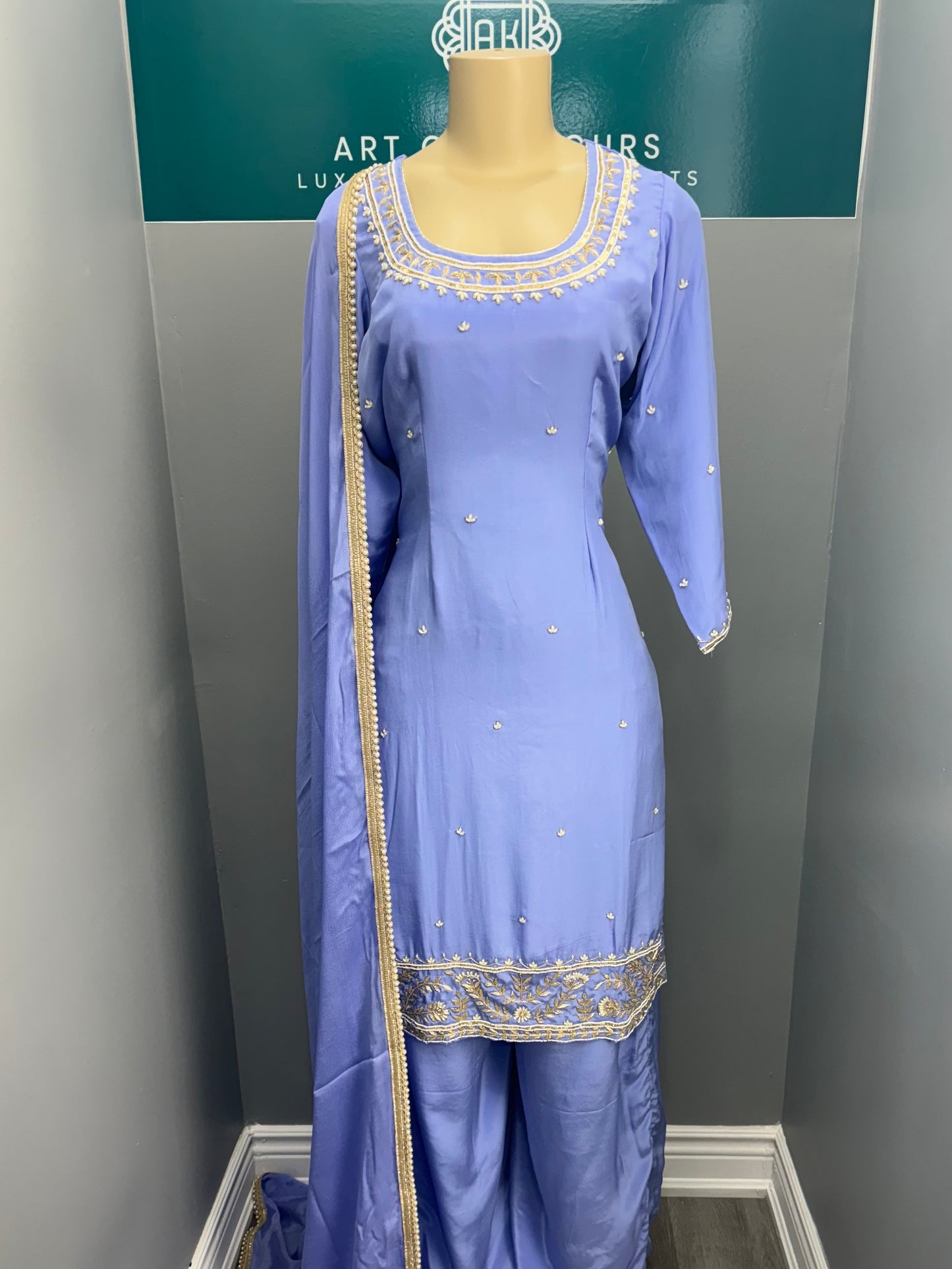 Handwork Plazo Suit- AK2728-1826