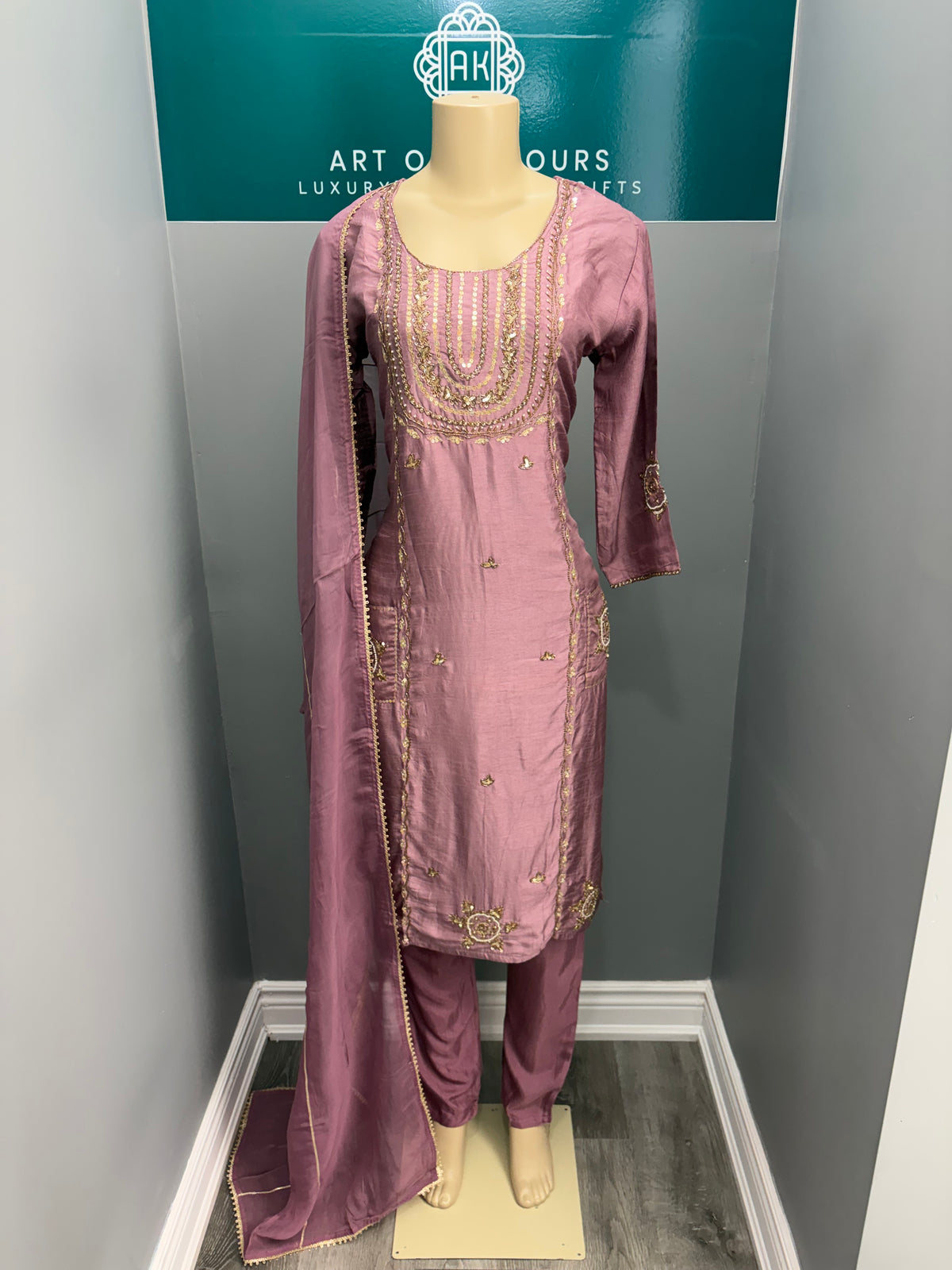 Machine Work Pant Suit AK3941-2026