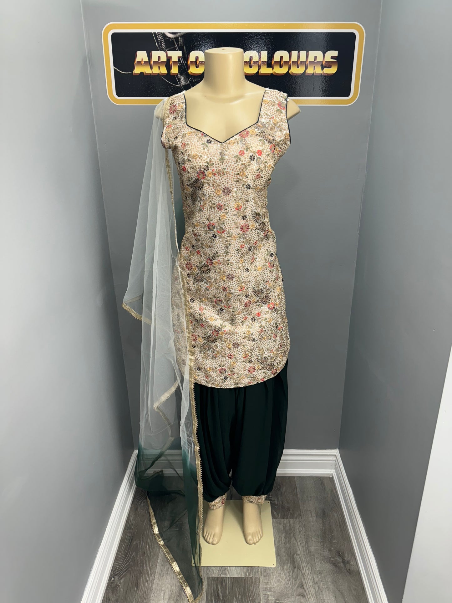 Zarmina Readymade Afgani Salwar Suit