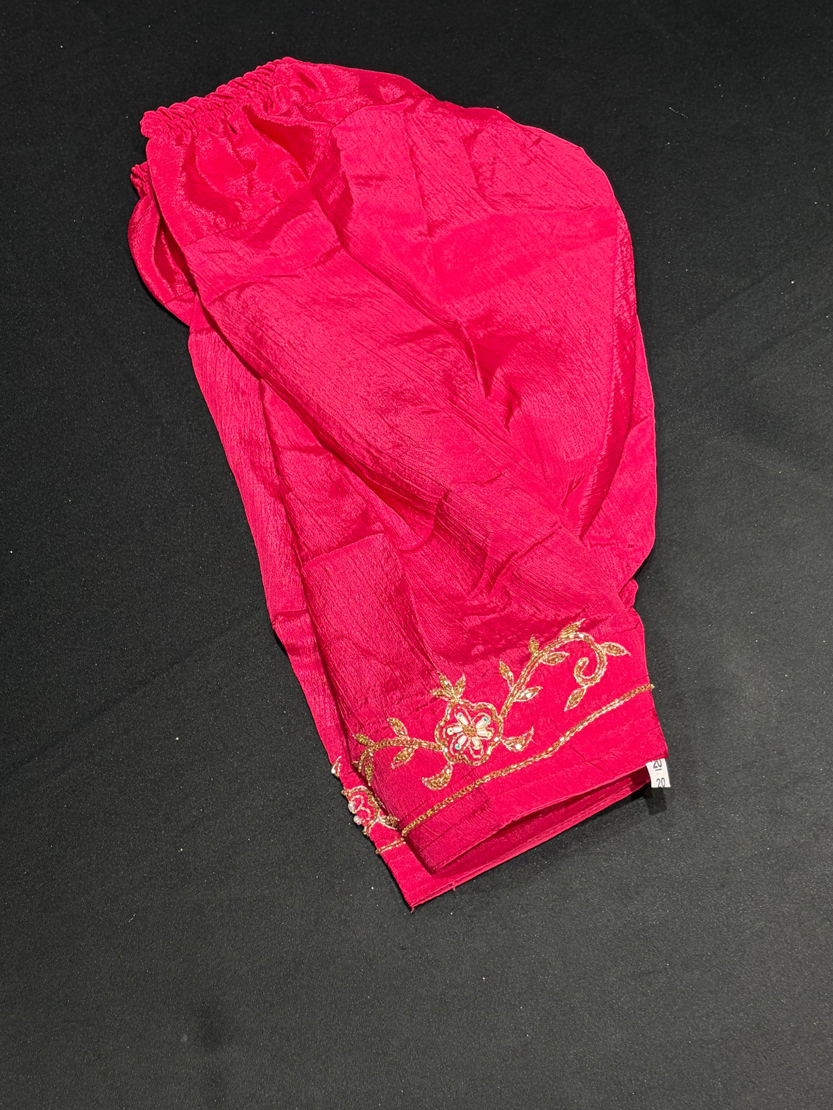 Ruby Gold Handwork Salwar Suit