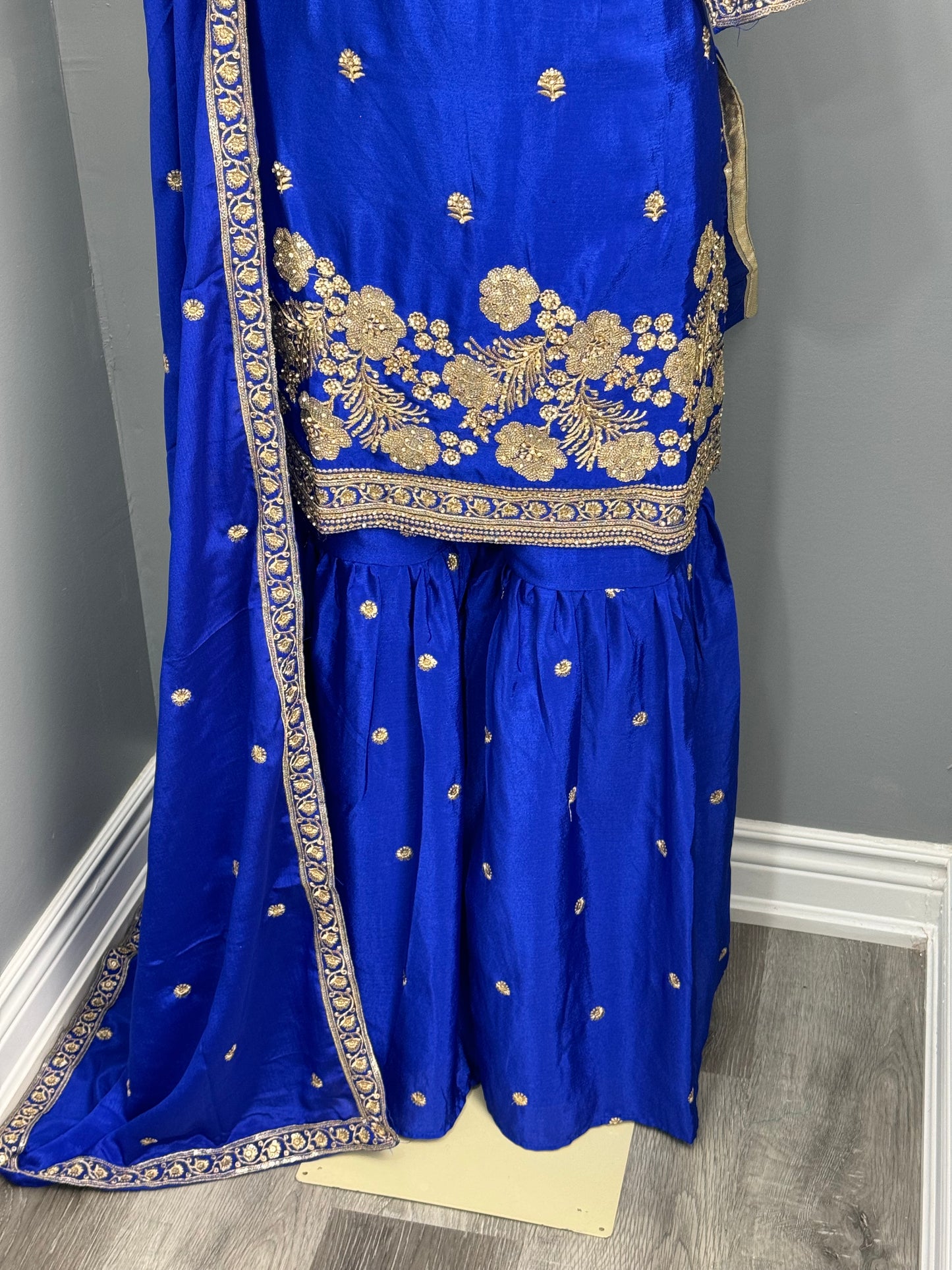 Readymade Gharara Suit- AK4649-27