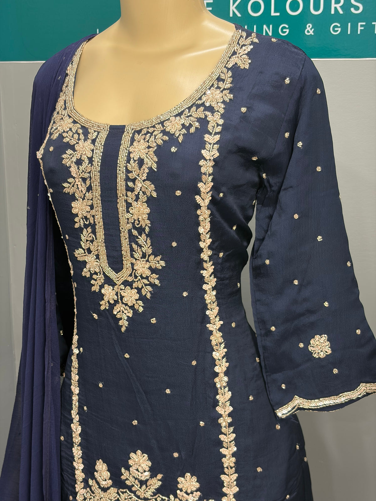 Pure Chinon Handwork Gharara Suit AK3941-1426