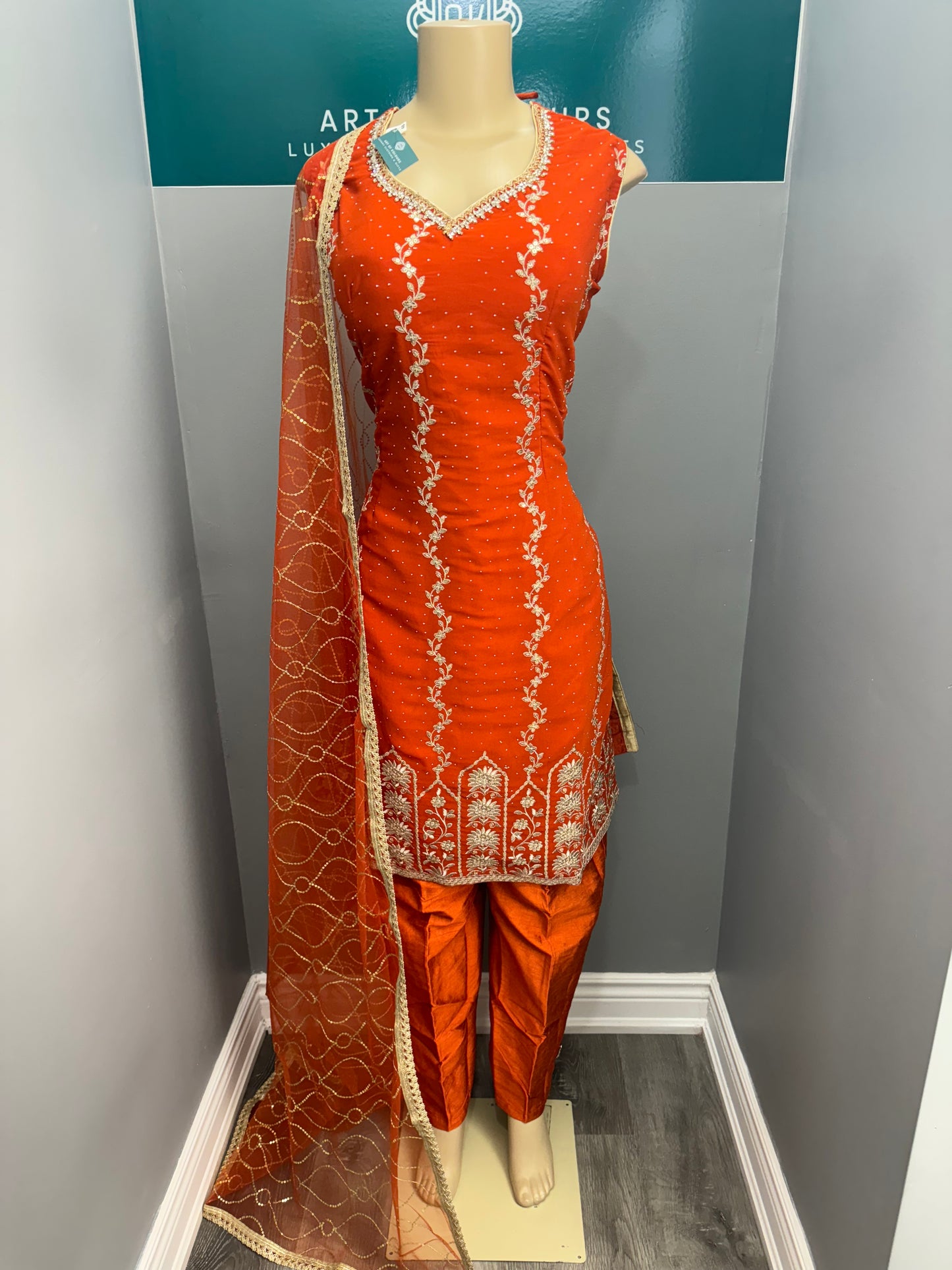 Readymade Pant Suit- AK4649-26