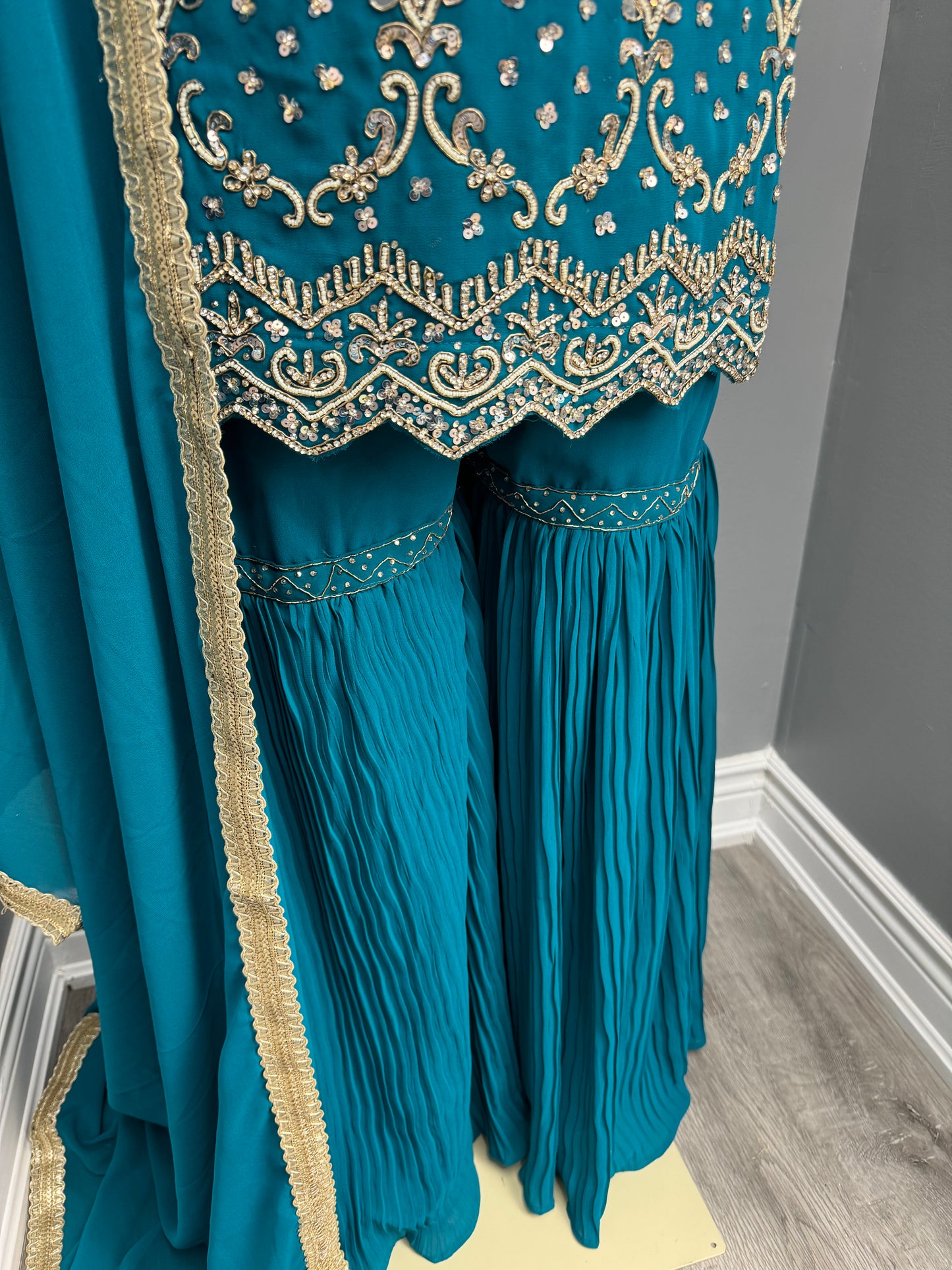 Silko Readymade Gharara Suit