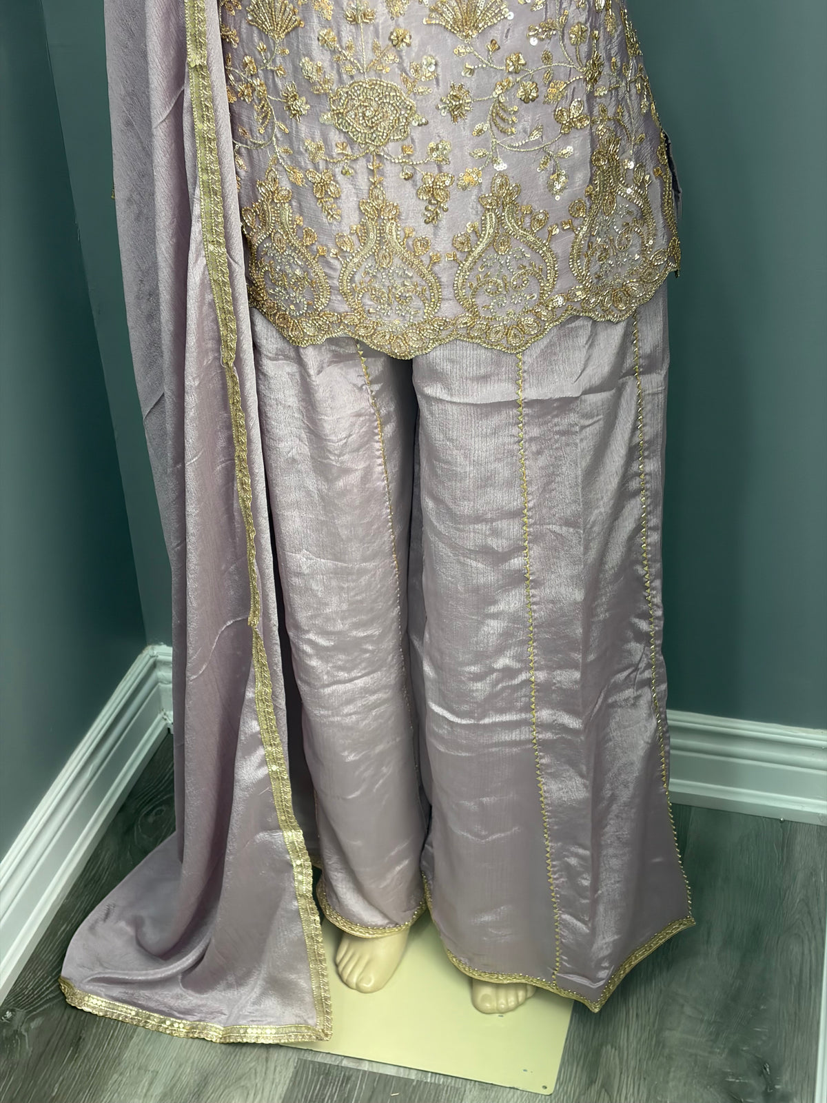 Readymade Sharara Suit- AK5456-1326