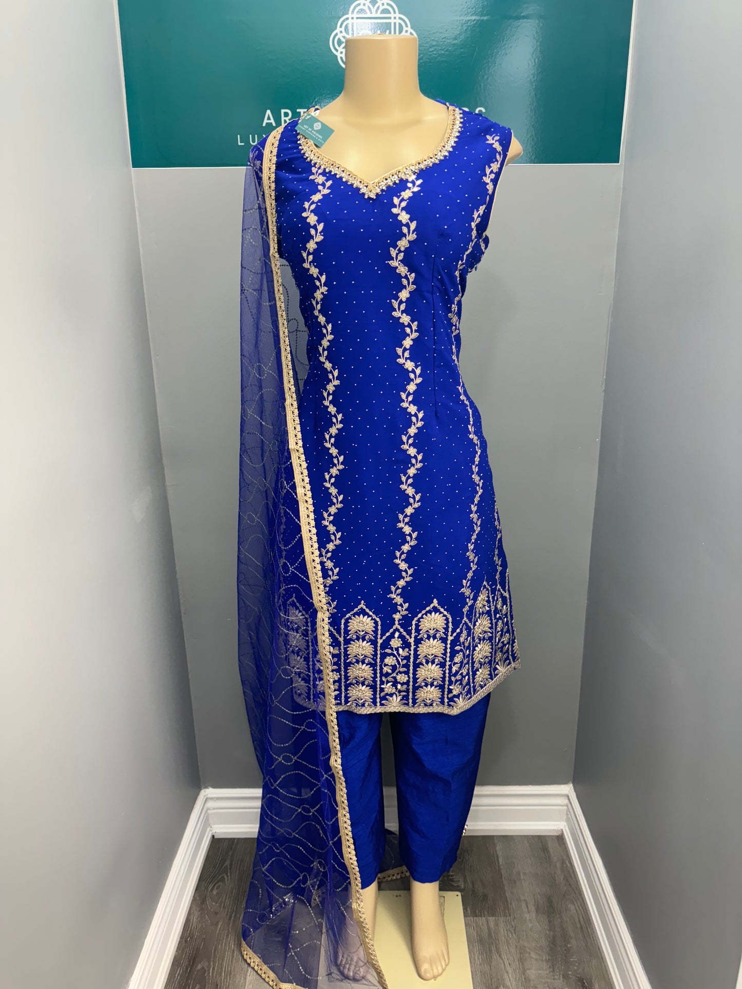 Readymade Pant Suit- AK4649-26