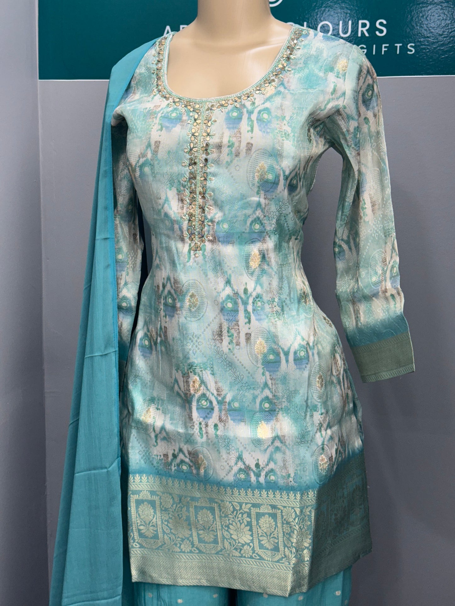 Readymade Gharara Suit- AK0606-18