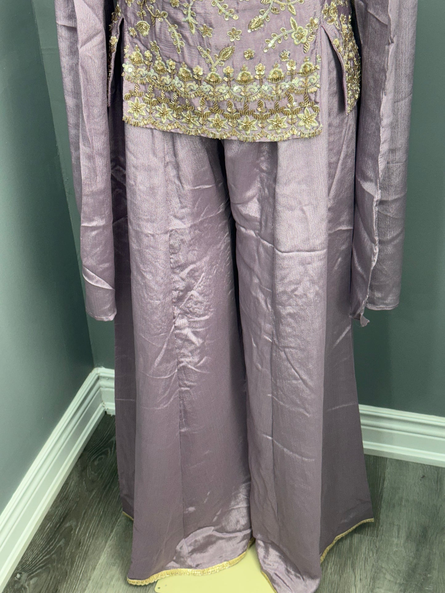Readymade Short Kurti Sharara Suit- AK5758-1226