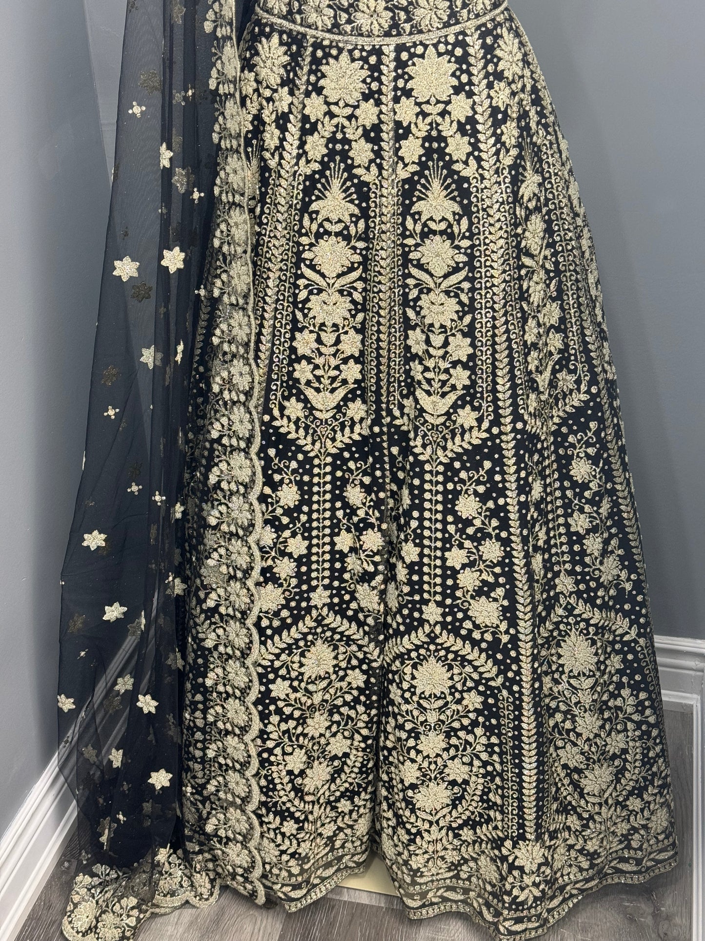 Beautiful Embroidered & Bead Work Lehenga