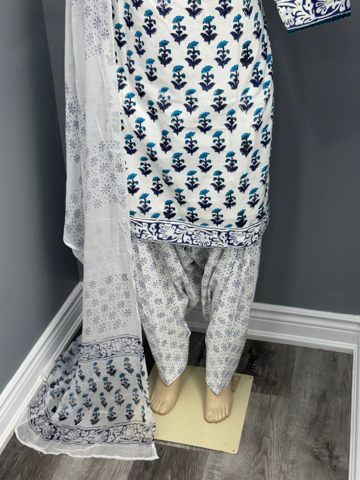 Printed Cotton Salwar Suit