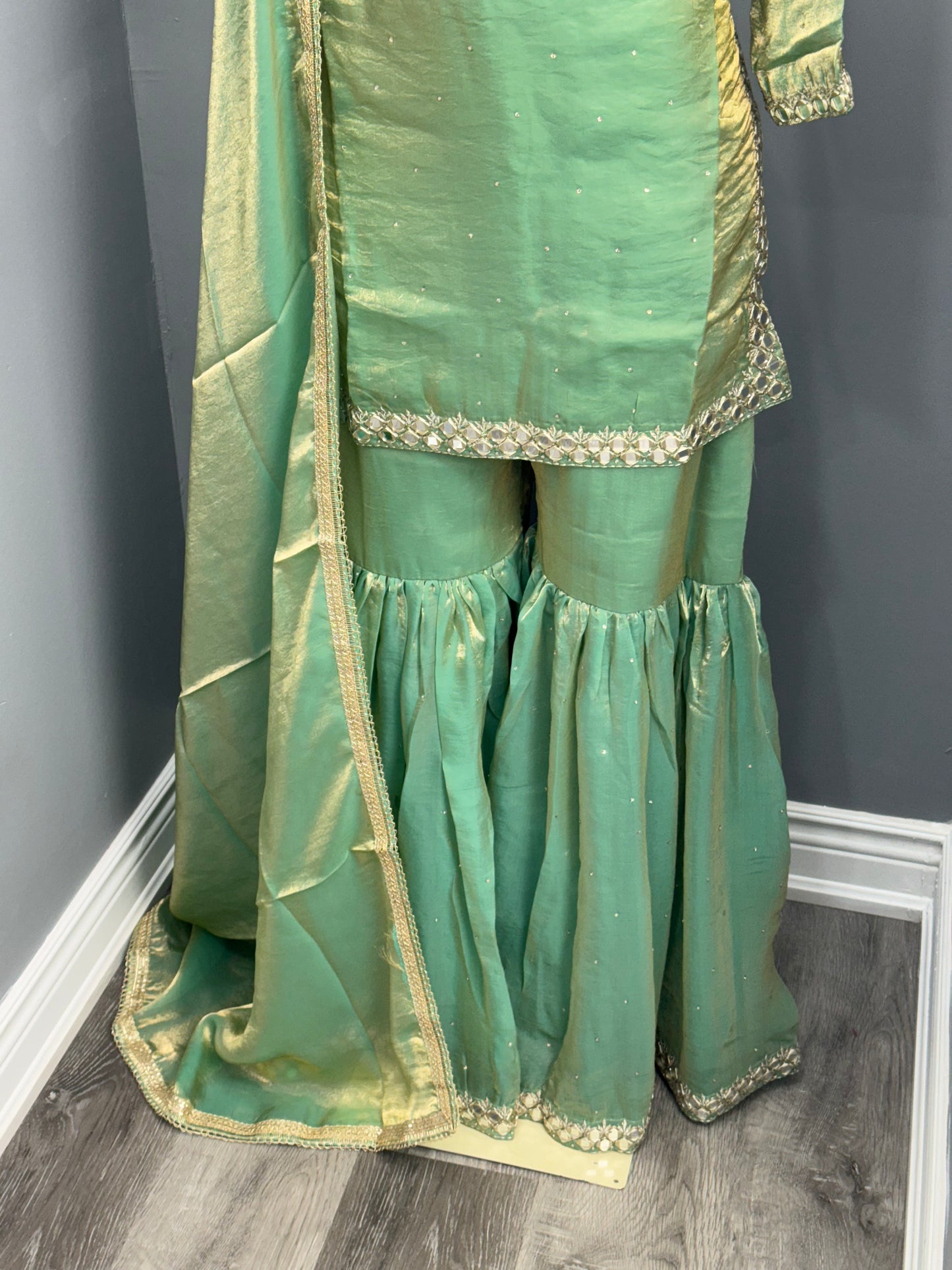 Readymade Fendi Gharara Suit- AK101218-26