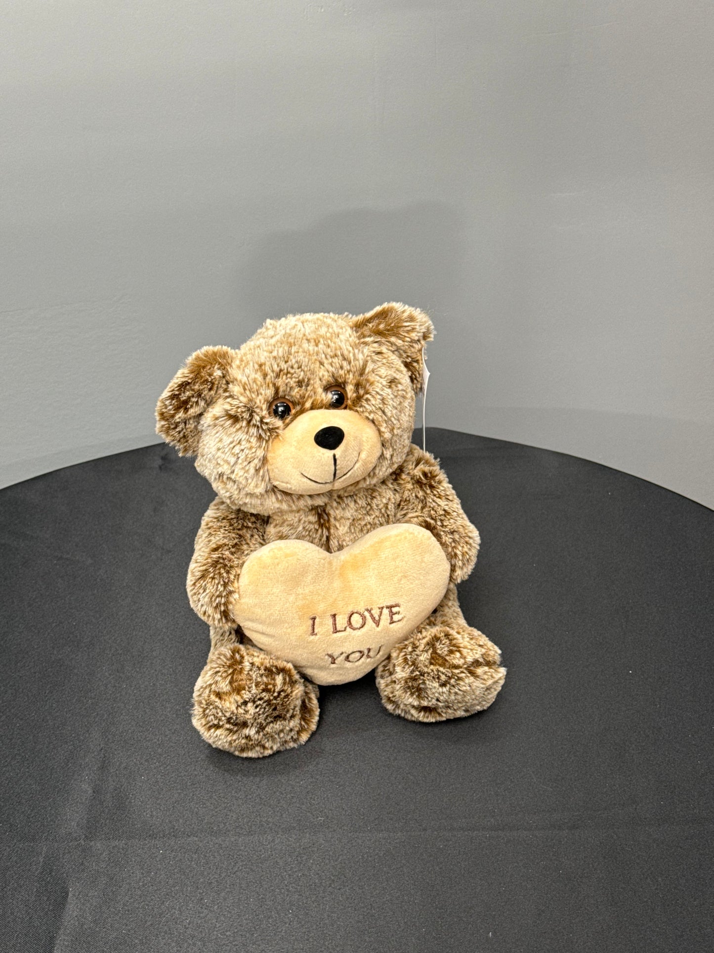 Brown I Love You Heart Teddy