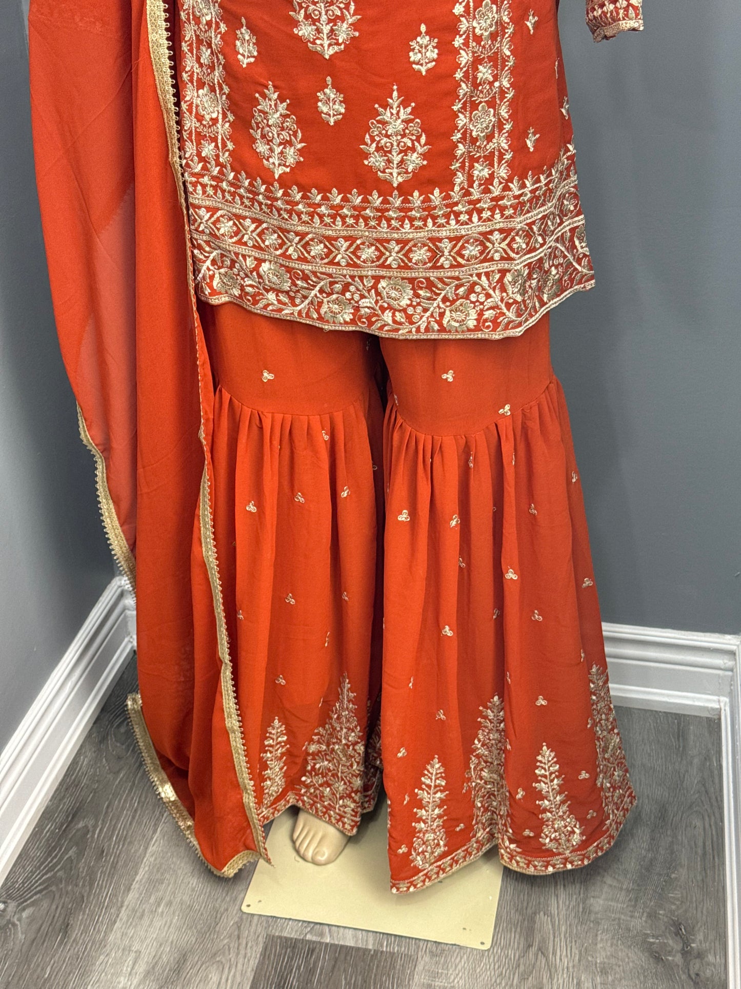 Readymade Gharara Suit- AK4649-41