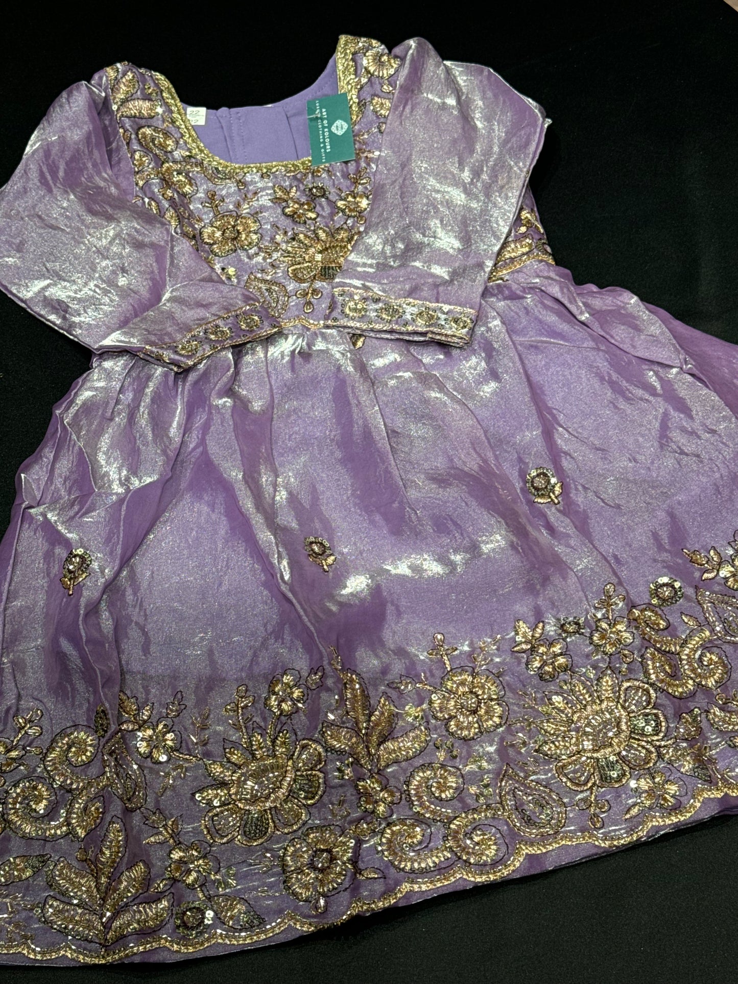 Sabrina Fendi Kids Anarkali Suit