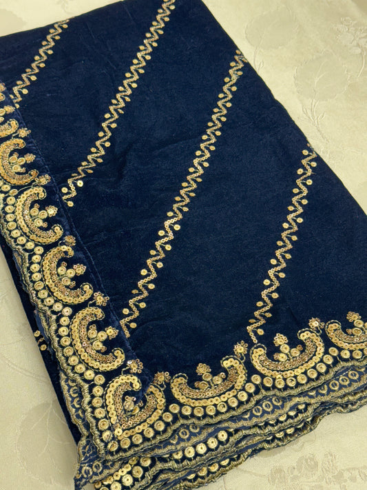 Priscilla Velvet Shawl