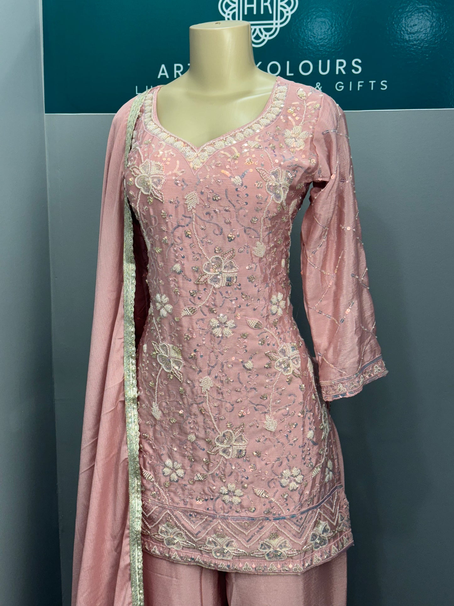 Readymade Gharara Suit- AK101205-26