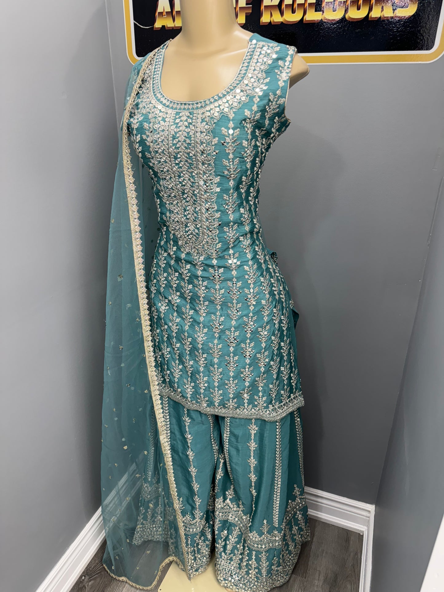 Jaansi Readymade Sharara Suit