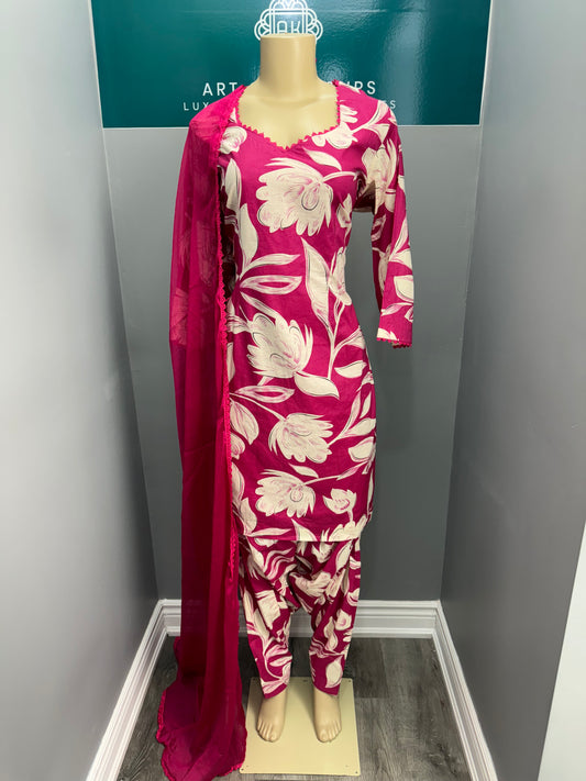 Printed Cotton Salwar Suit