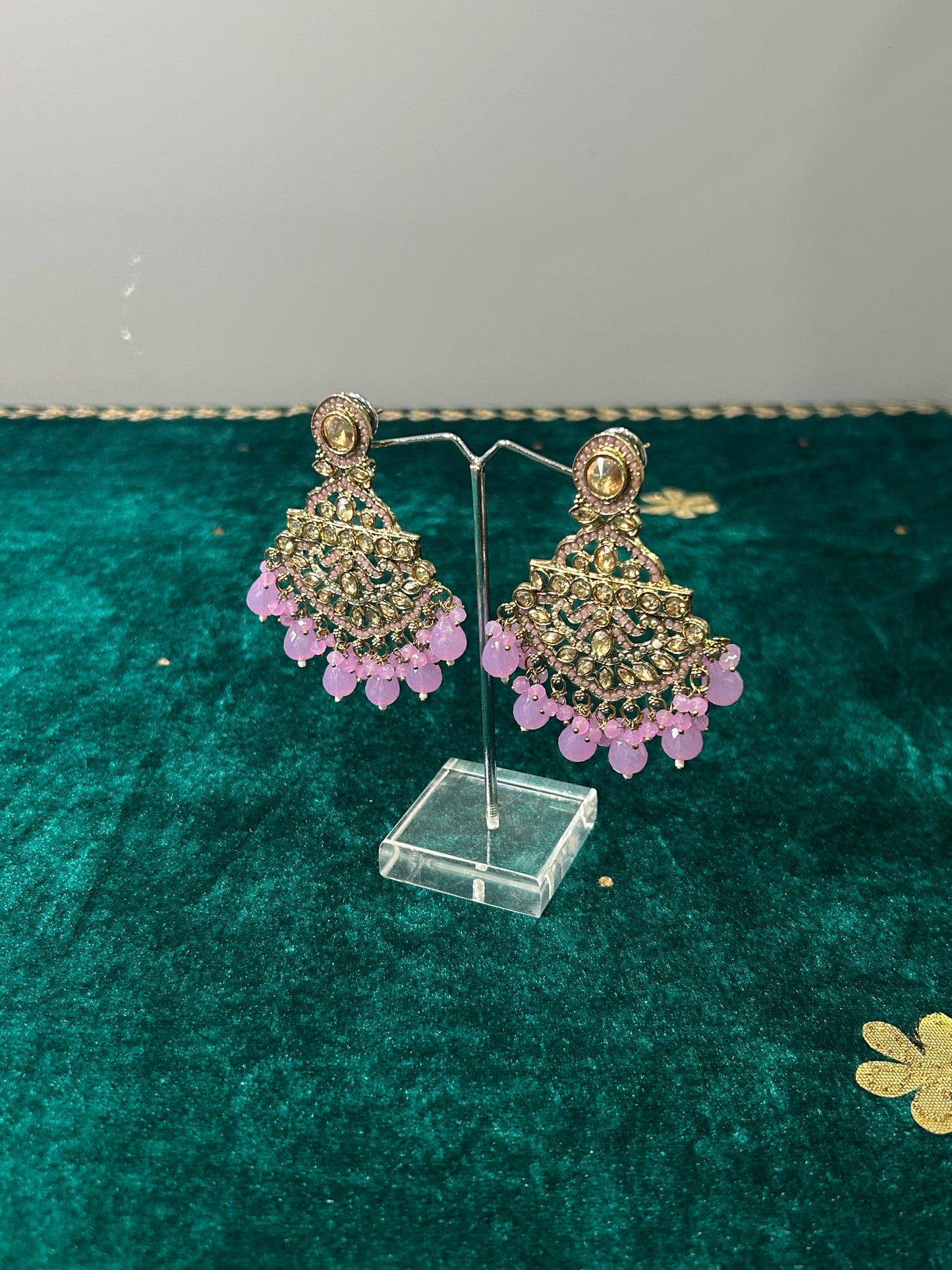 Lavender Esha Earrings