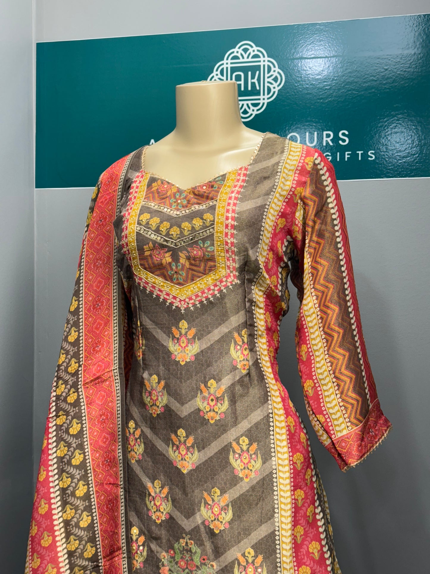 Printed Work Salwar Suit