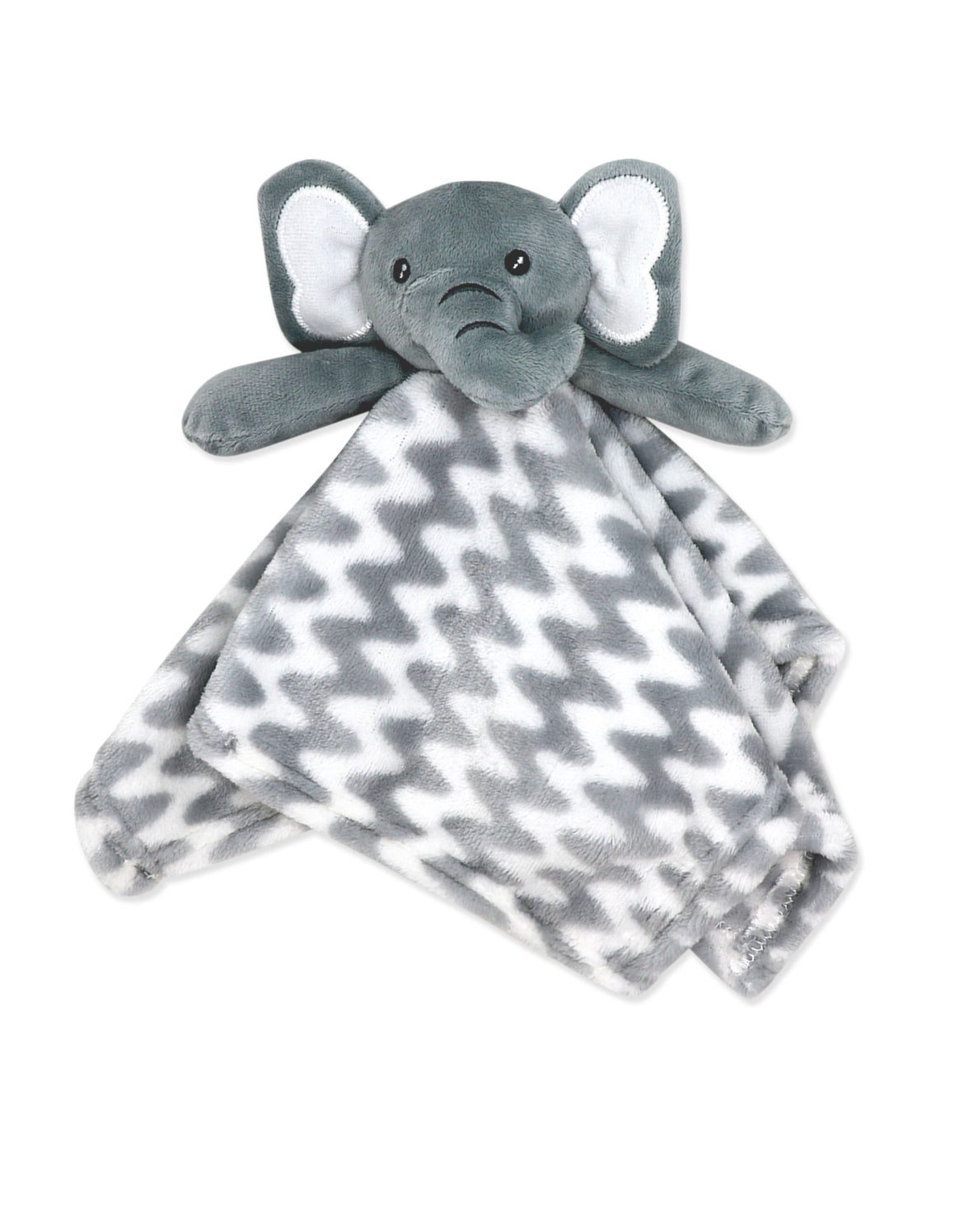 Blanket and Elephant Buddy Grey