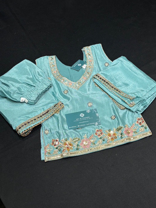 Baby Flower Sharara Suit