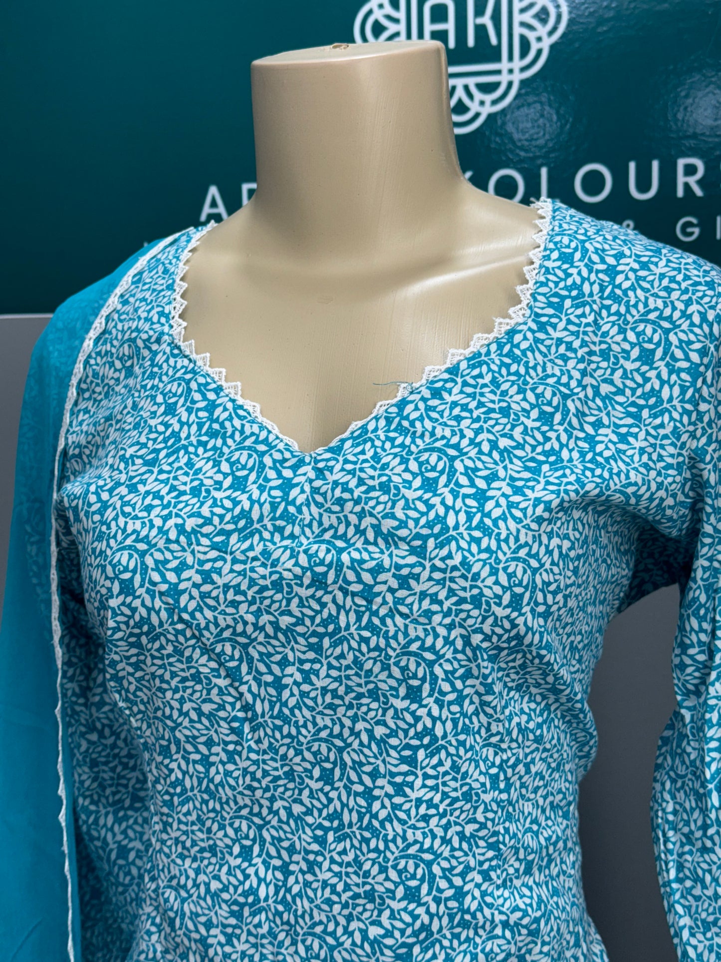 Printed Cotton Salwar Suit