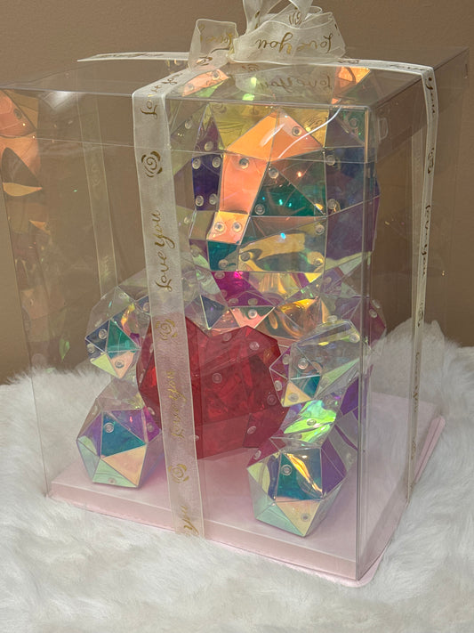 Luminous Teddy with Heart