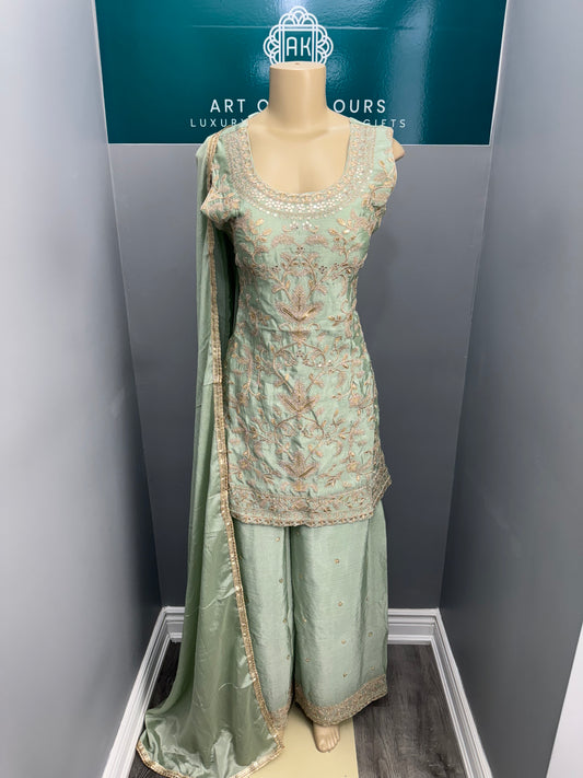 Readymade Sharara Suit- AK5053-1426