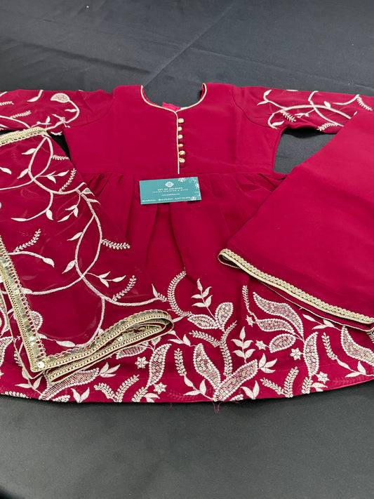 Sukh Kids Anarkali Suit
