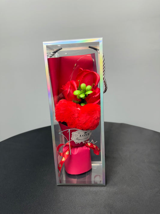 Plush Heart Bouquets